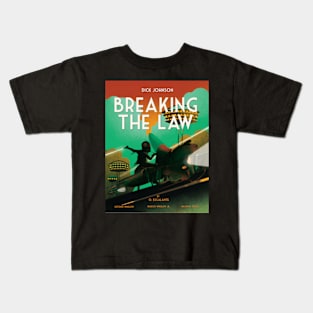 vintage movie braking the law Kids T-Shirt